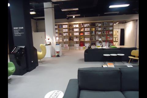 Selfridges pop-up library